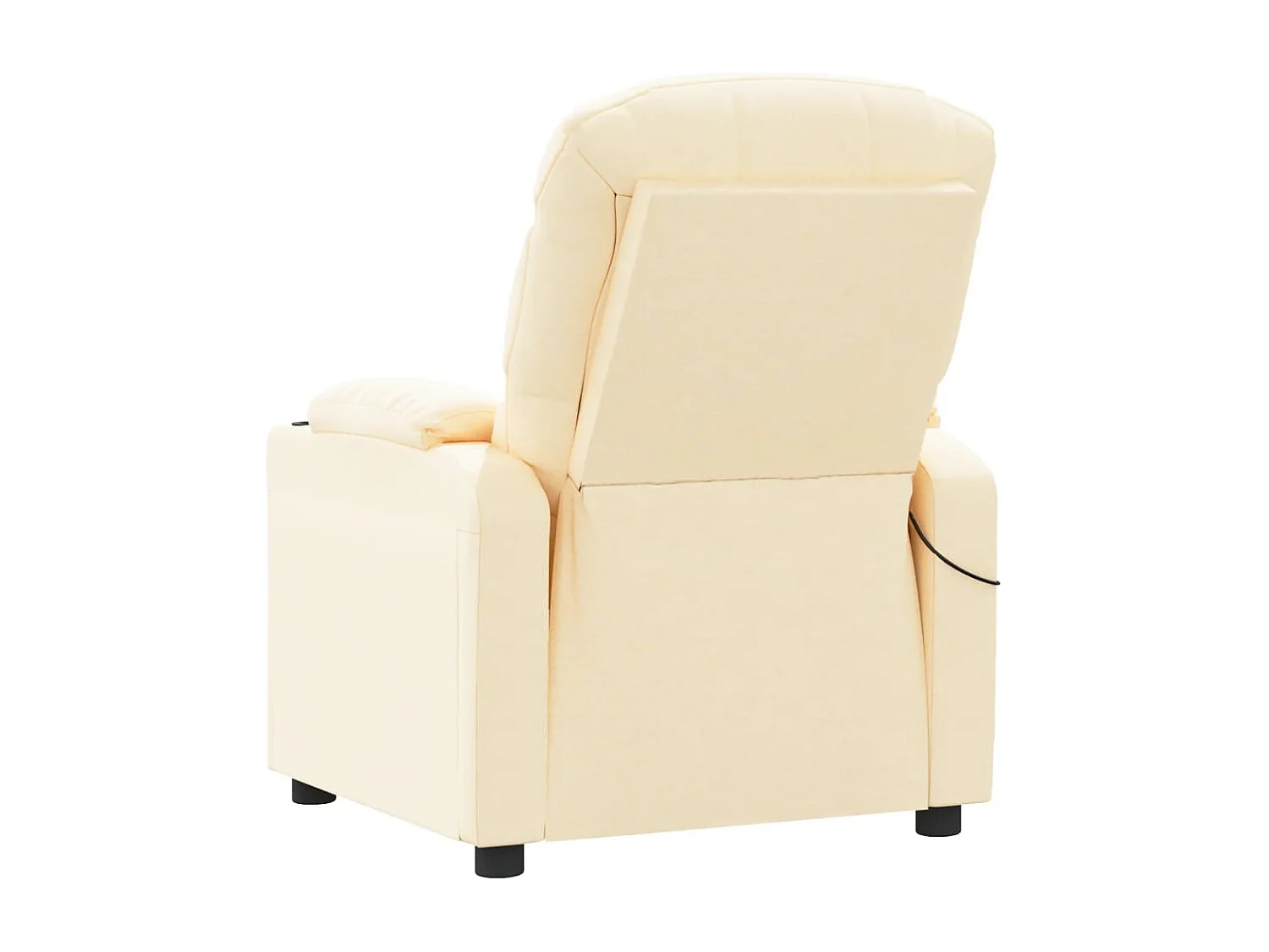 Fauteuil électrique de massage Crème Tissu
