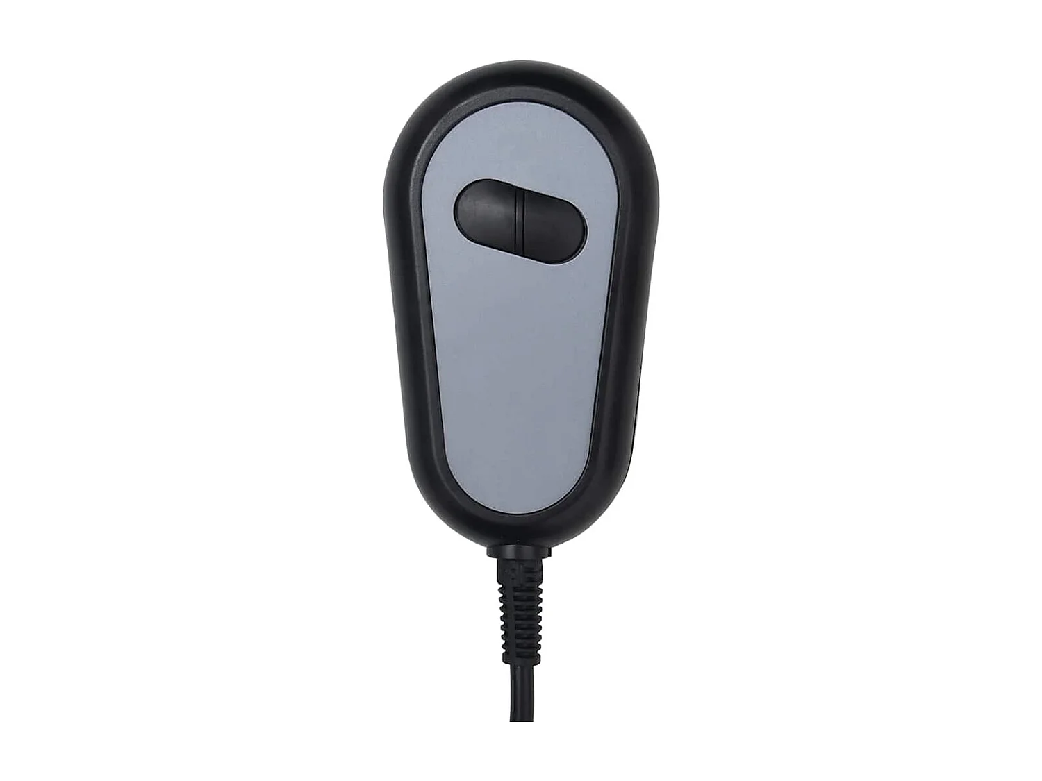 Massagesessel Elektrisch Dunkelbraun Stoff