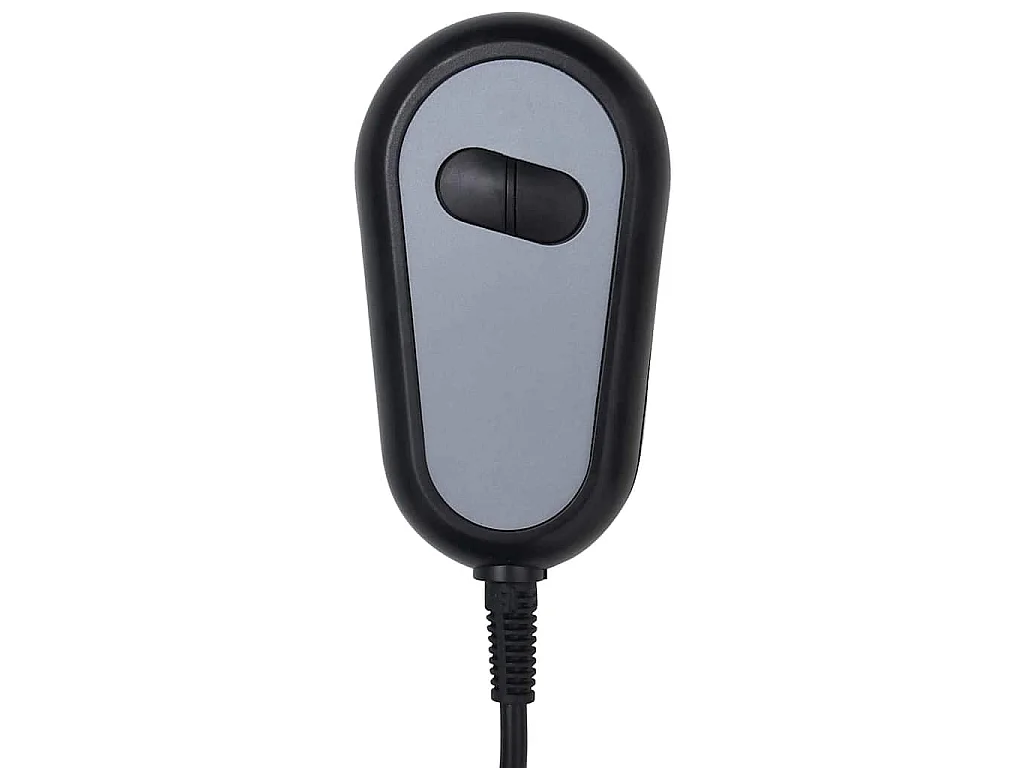 Fauteuil électrique de massage Marron foncé Tissu