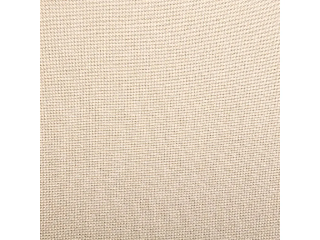 Fauteuil de massage inclinable Crème Tissu