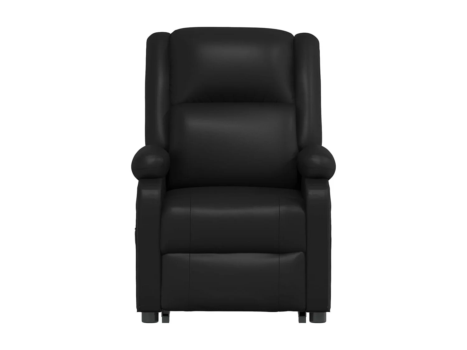 Fauteuil de massage Noir Similicuir
