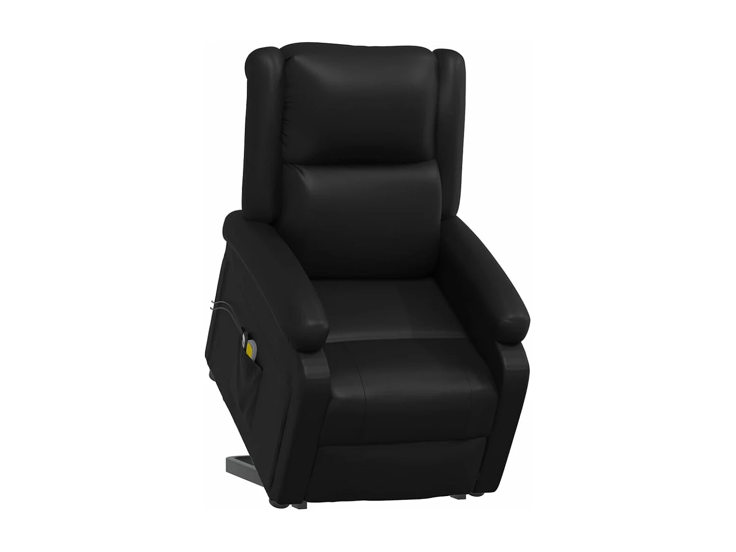 Fauteuil de massage Noir Similicuir