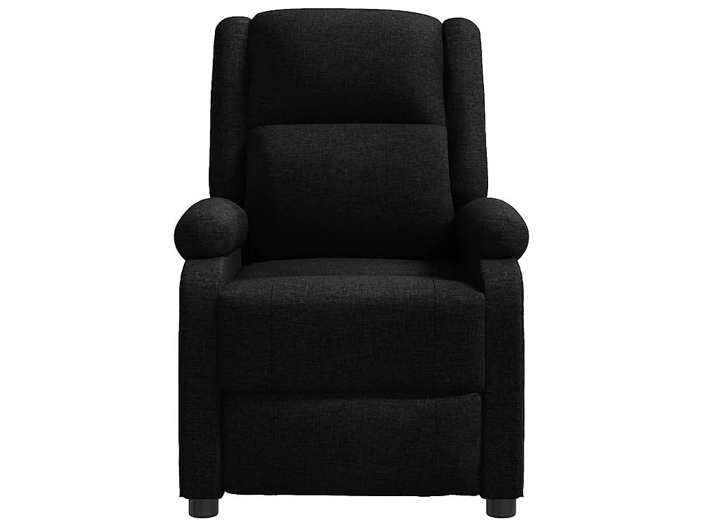 Fauteuil de massage Noir Tissu