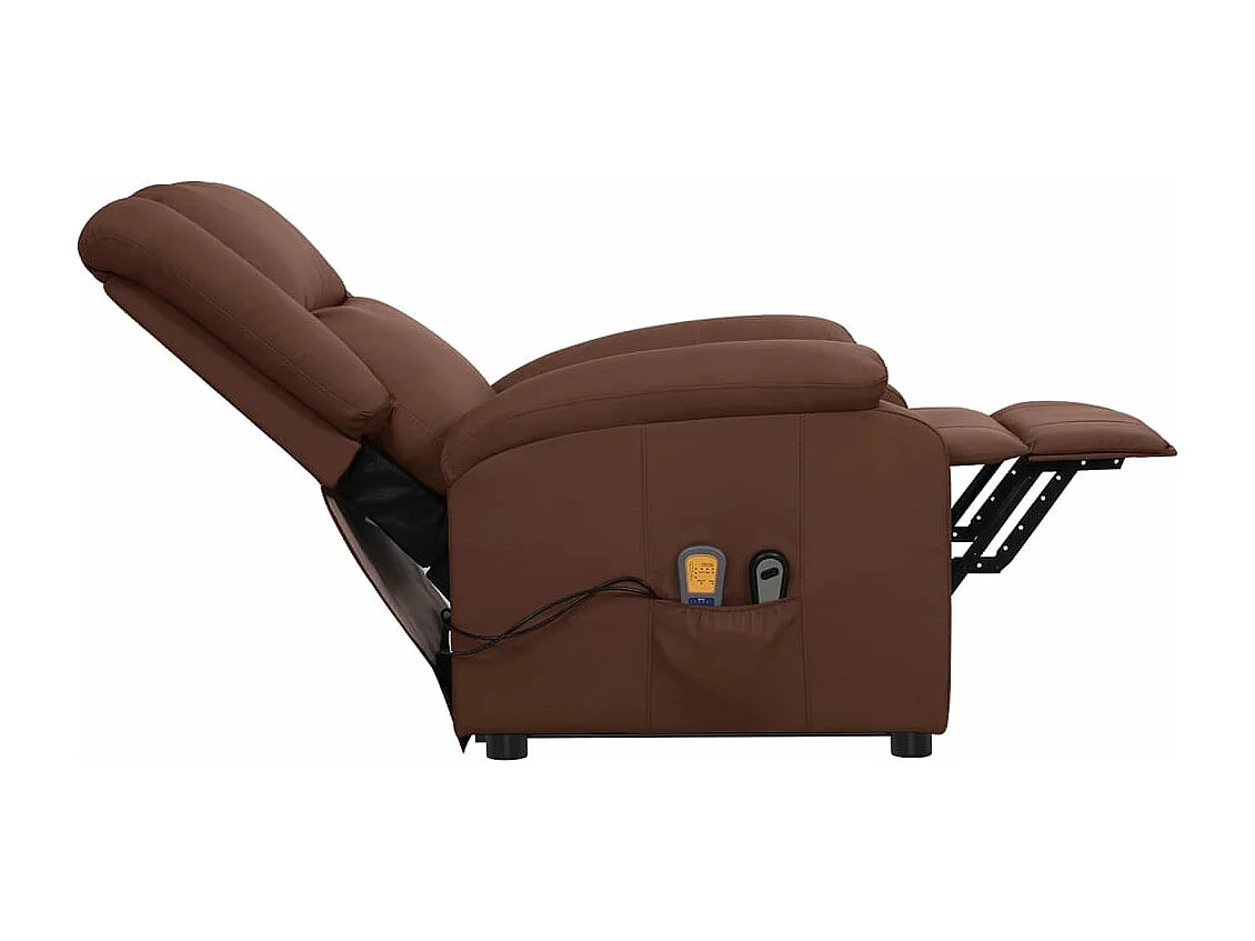 Fauteuil de massage Marron Similicuir