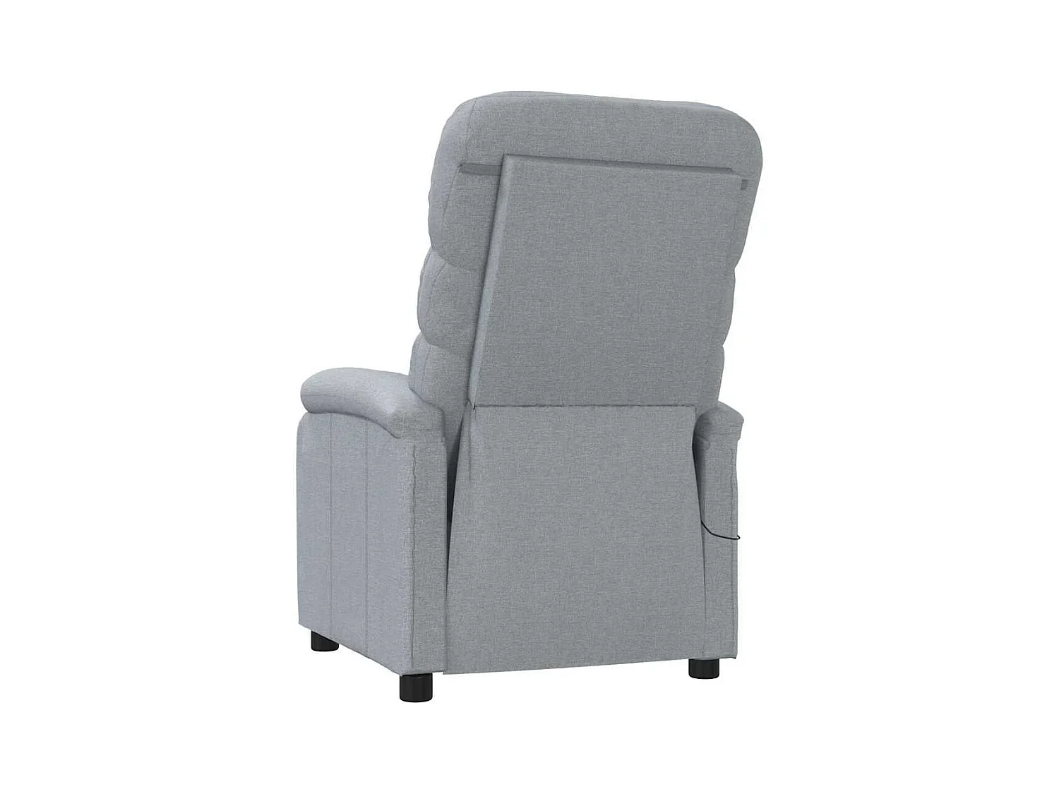 Sillón de masaje tela gris claro