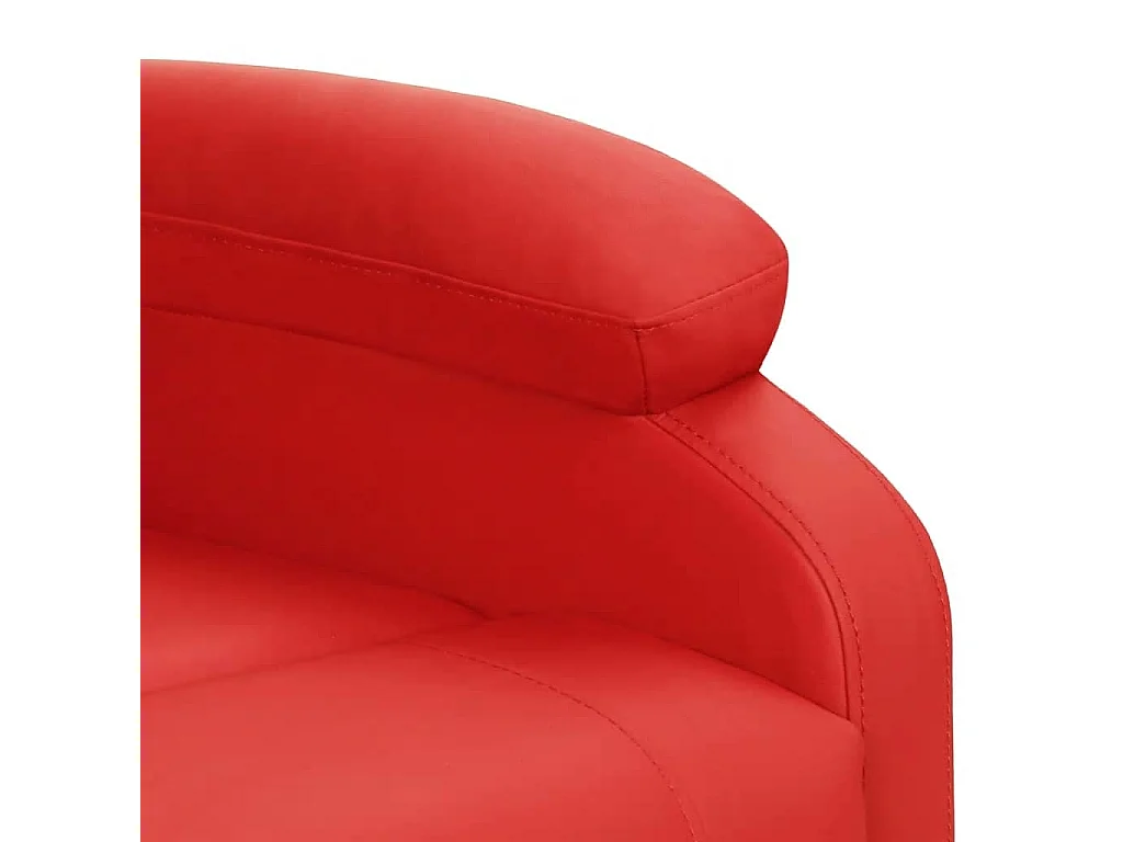 Fauteuil de massage Rouge Similicuir