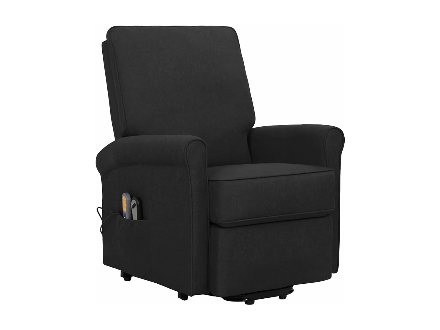 Poltrona de massagens elevatória tecido preto