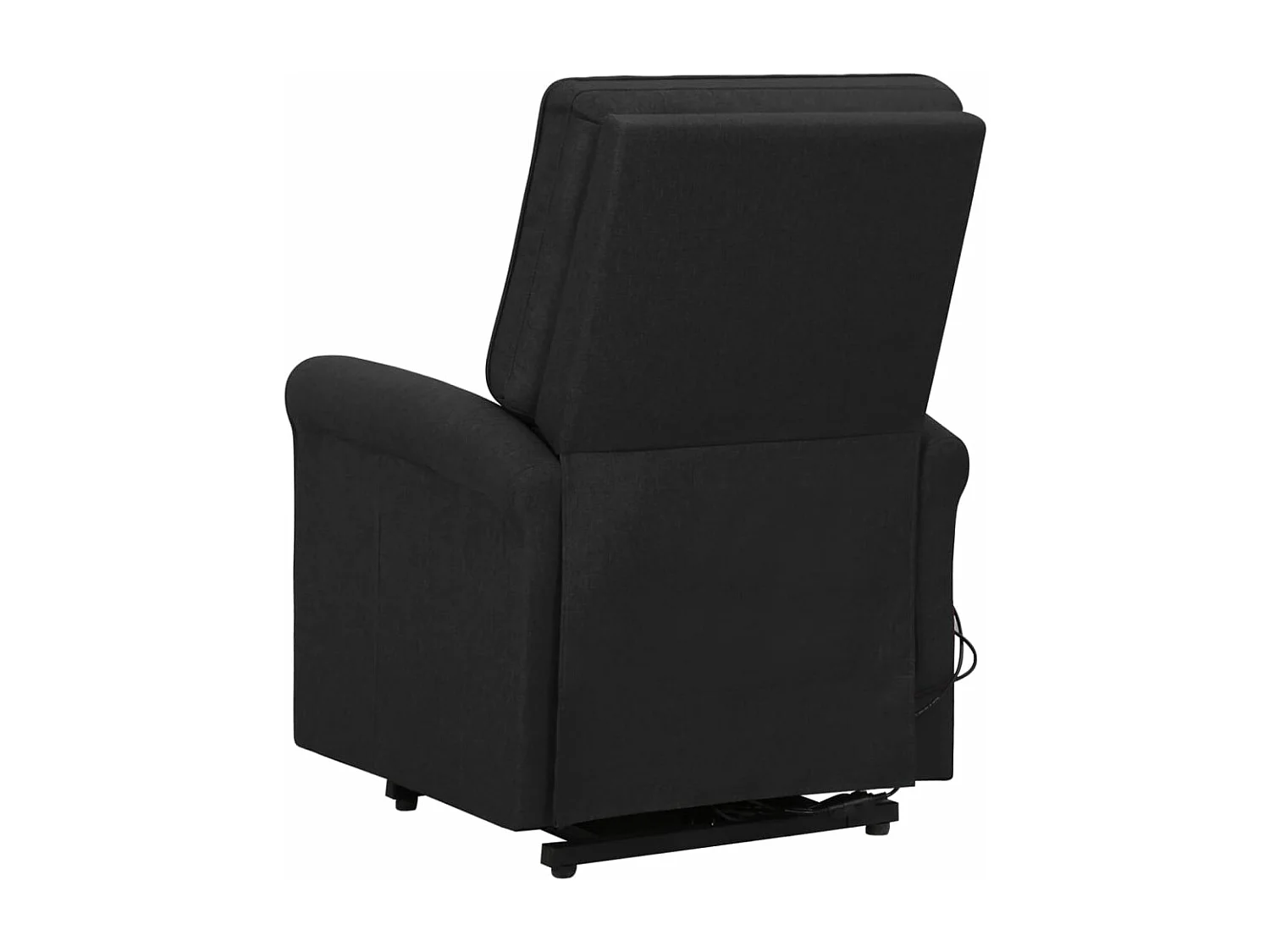 Poltrona de massagens elevatória tecido preto