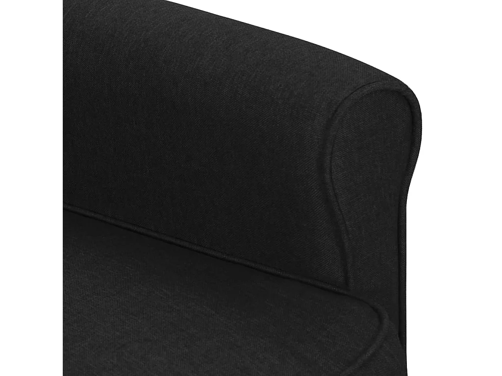 Poltrona de massagens elevatória tecido preto