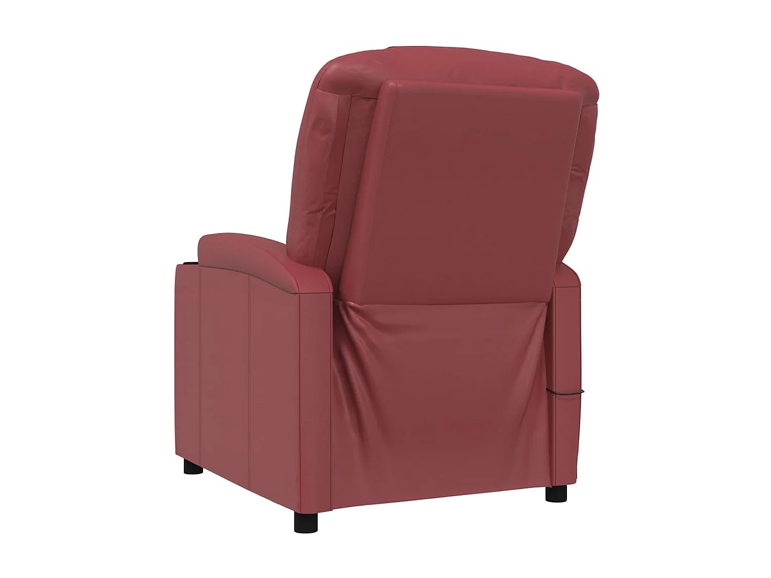 Fauteuil de massage Rouge bordeaux Similicuir