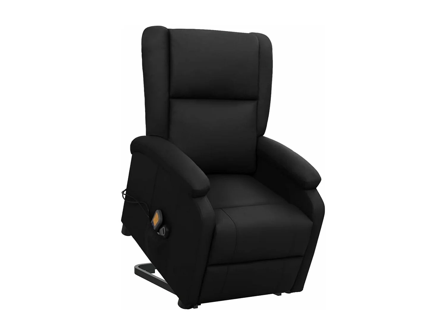 Fauteuil de massage Noir Similicuir
