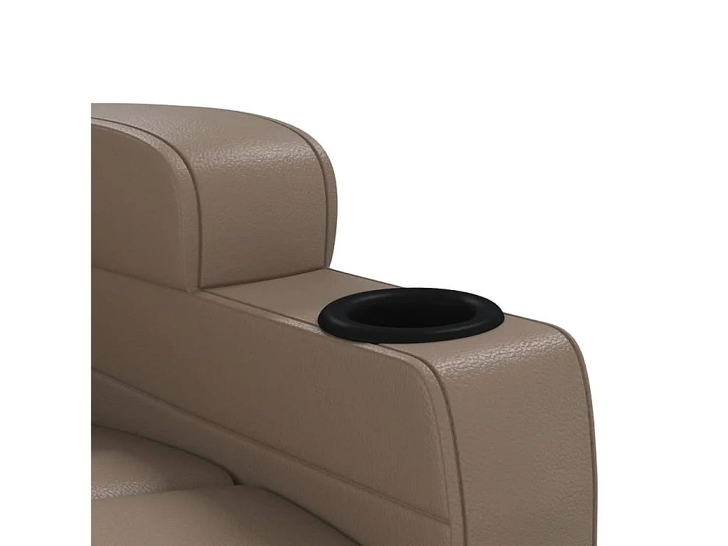Fauteuil de massage Cappuccino Similicuir