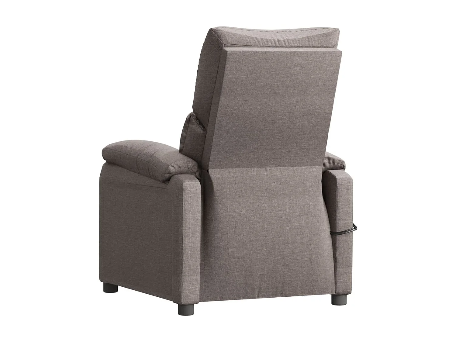 Fauteuil électrique de massage Taupe Tissu