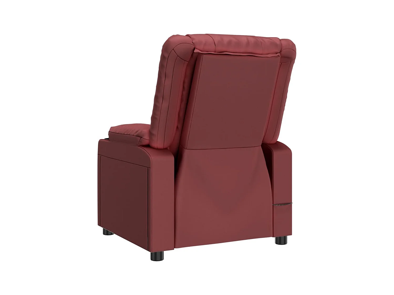 Fauteuil de massage Rouge bordeaux Similicuir