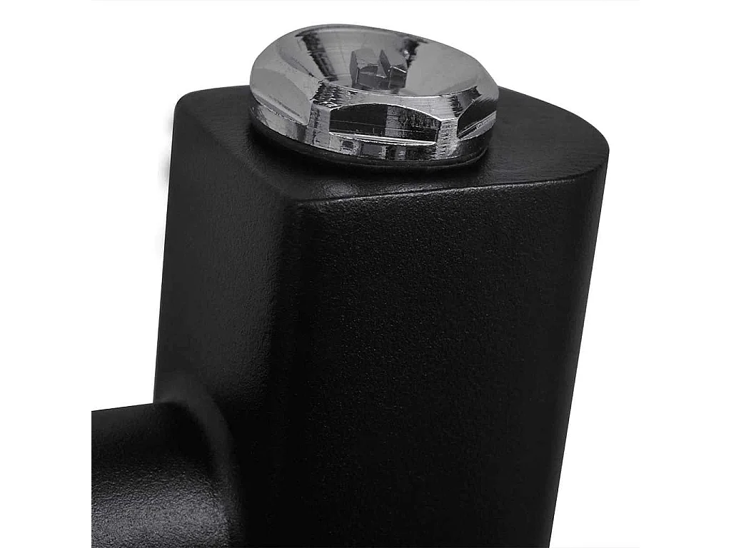 Aquecedor toalhas casa de banho liso 600 x 764 mm preto