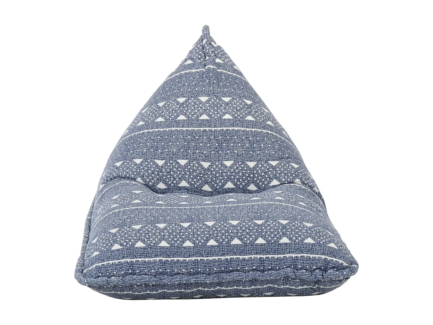 Canapé pouf Indigo Tissu Patchwork