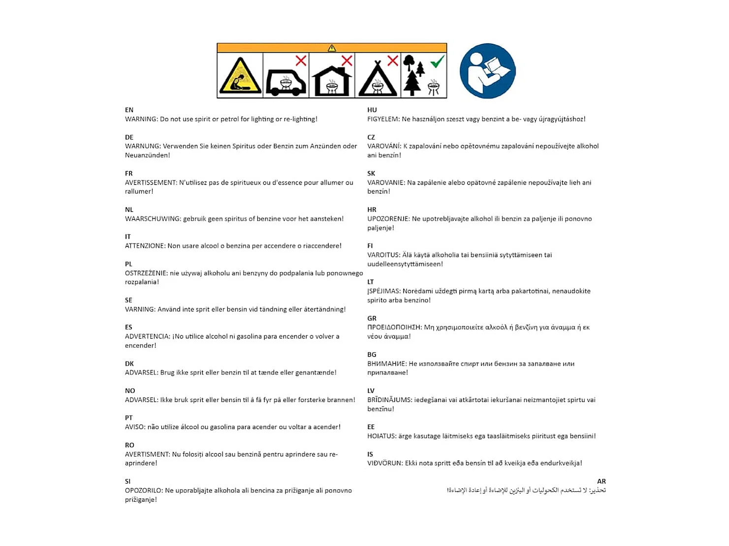 Braciere 40x40x40 cm in Acciaio