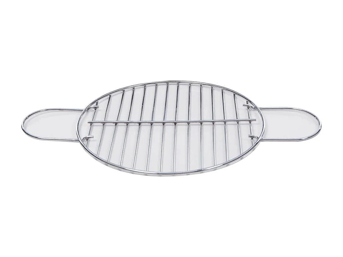 Braciere Dallas Nero in Acciaio