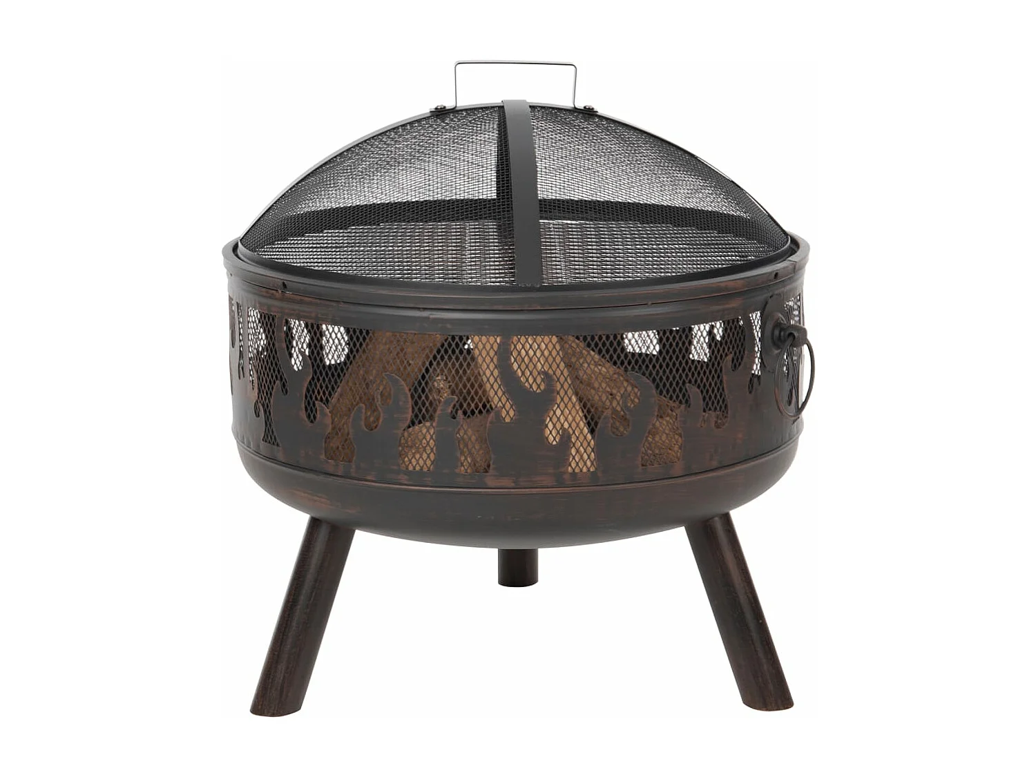 Braciere Blazer in Acciaio Color Bronzo