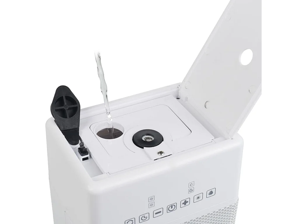 Chauffage céramique 2 en 1 KA-5266 1800 W Blanc