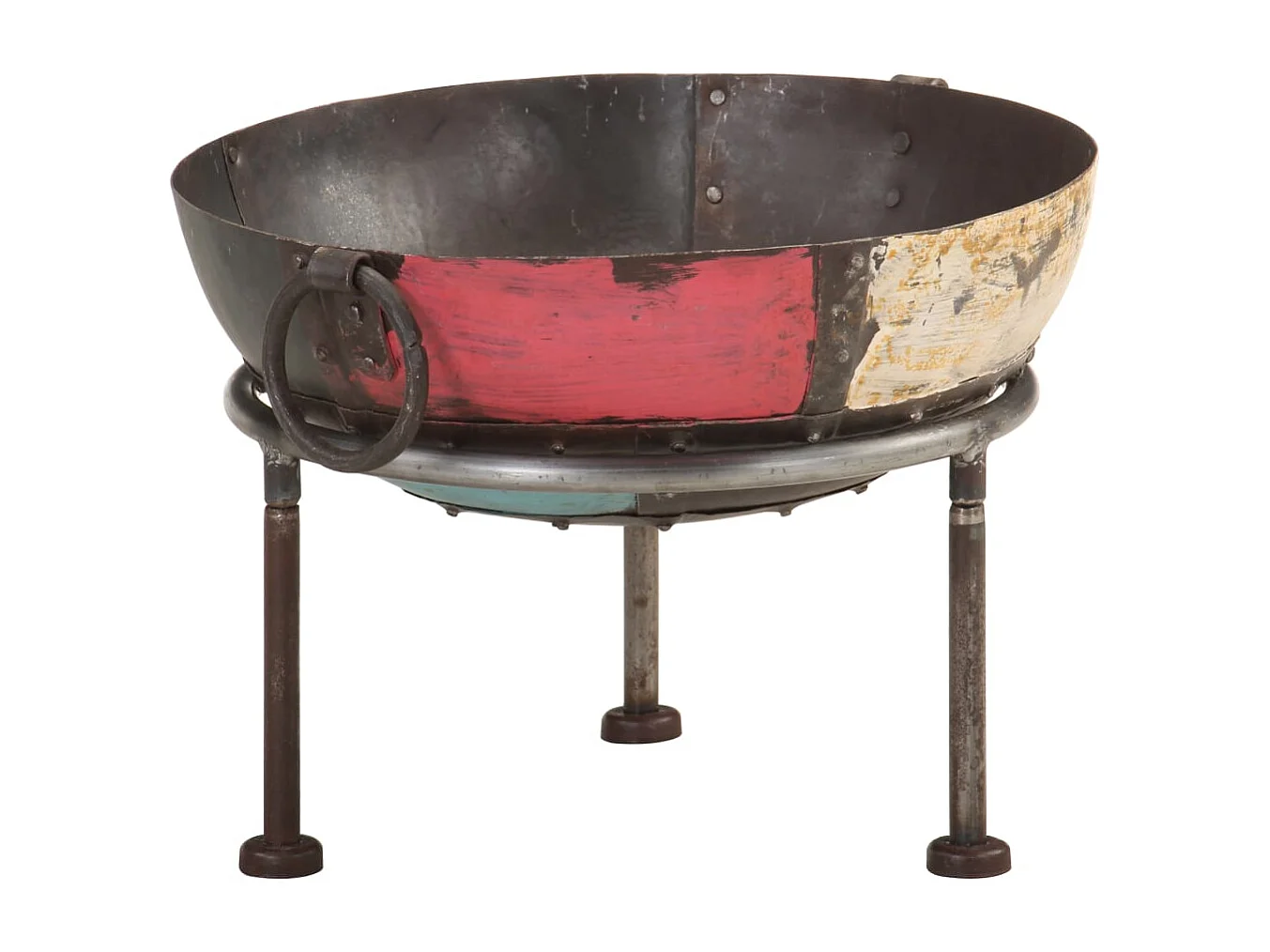 Feuerstelle Ø 40 cm Bunt Rustikal Eisen