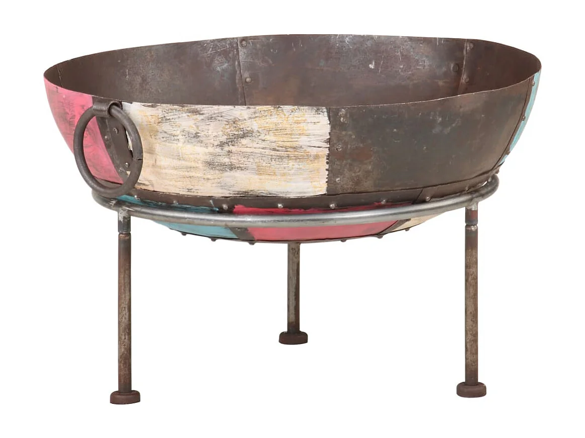 Feuerstelle Ø 60 cm Bunt Rustikal Eisen