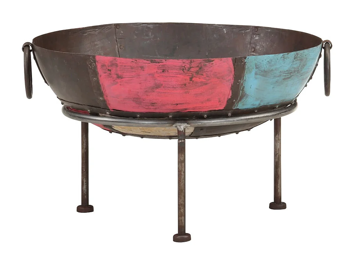Feuerstelle Ø 60 cm Bunt Rustikal Eisen