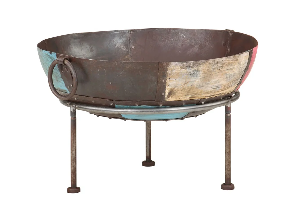 Feuerstelle Ø 60 cm Bunt Rustikal Eisen