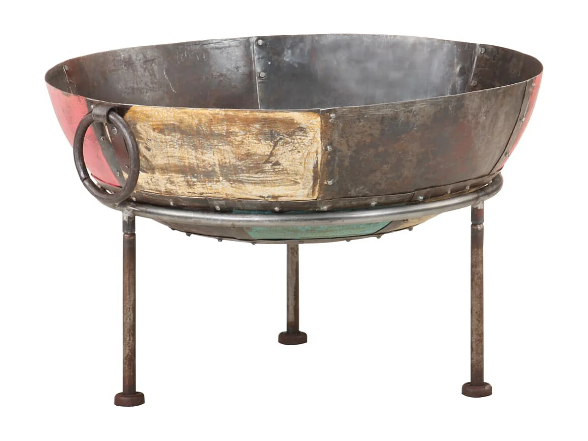 Feuerstelle Ø 60 cm Bunt Rustikal Eisen