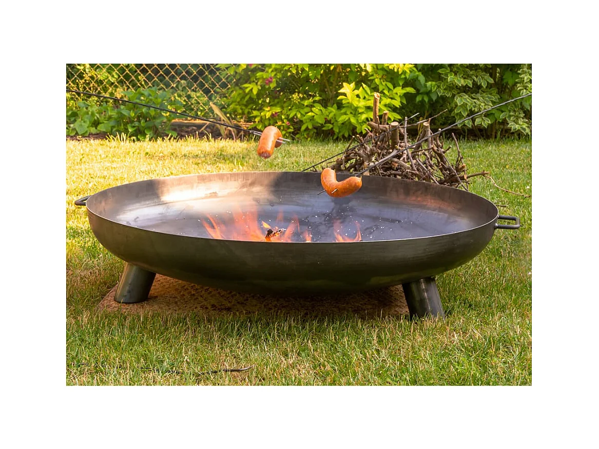 Bol à feu Salo Acier Noir 80 cm 81020