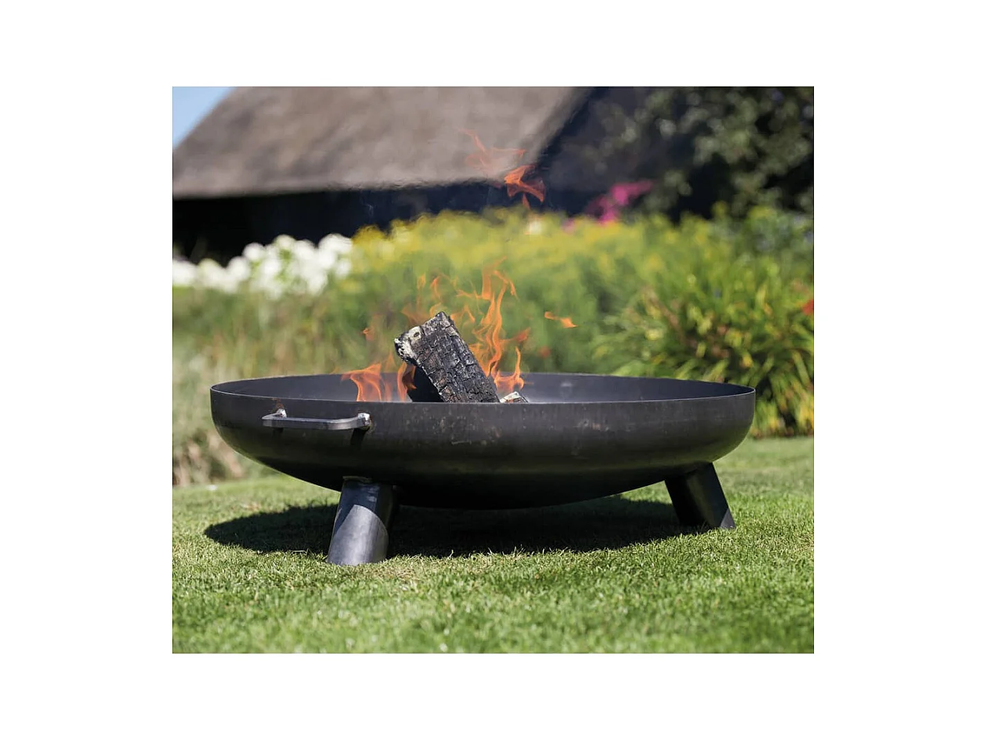 Bol à feu Salo Acier Noir 80 cm 81020