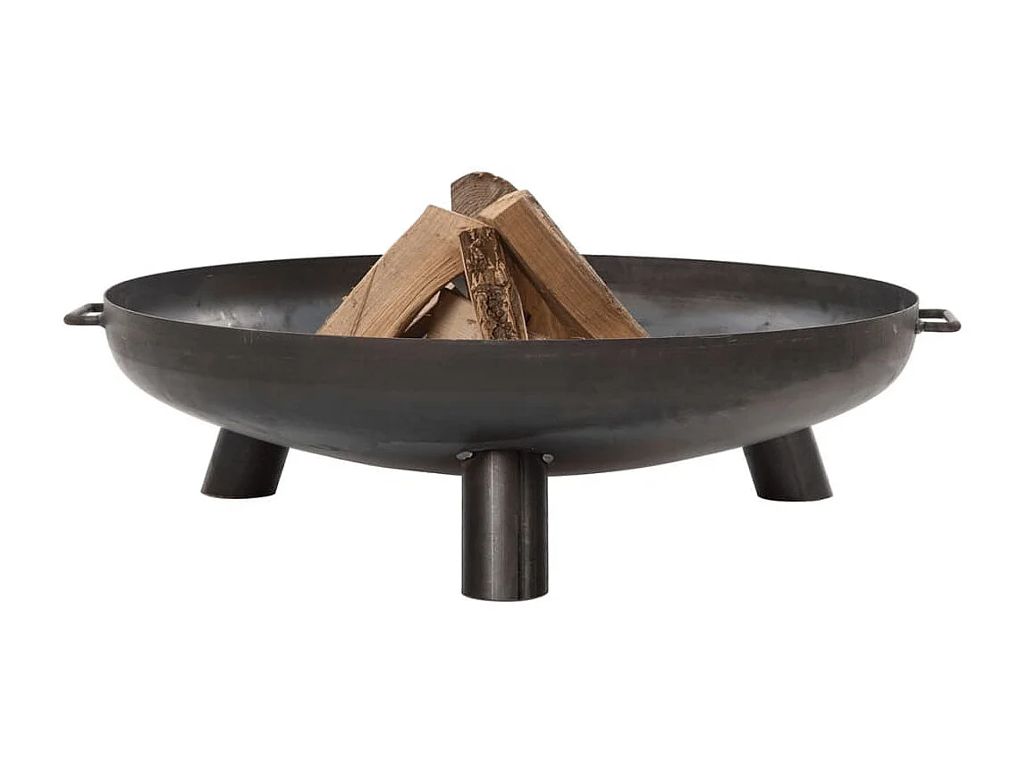 Bol à feu Salo Acier Noir 80 cm 81020