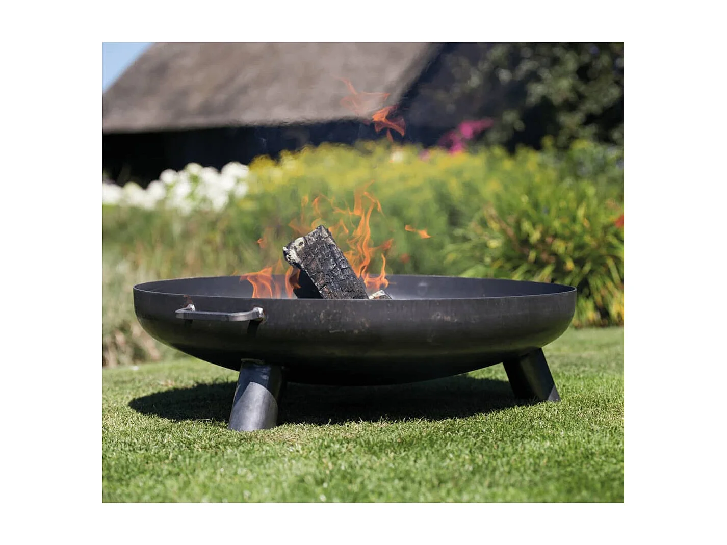 Bol à feu Salo Acier Noir 80 cm 81020