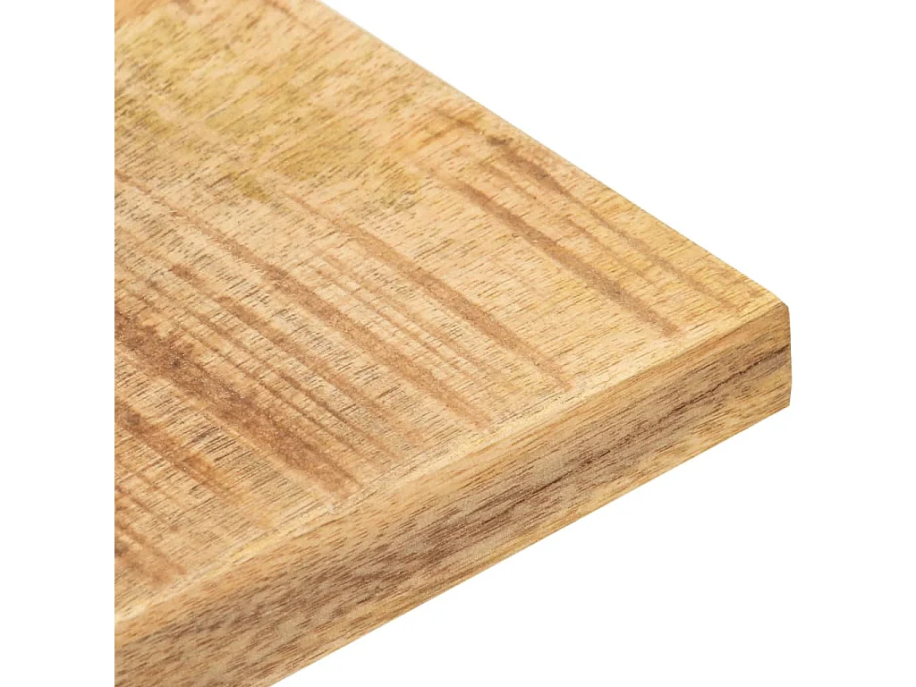 Dessus de table Bois de manguier solide 25-27 mm 80x80 cm