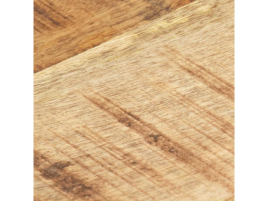 Dessus de table Bois de manguier solide 25-27 mm 80x80 cm