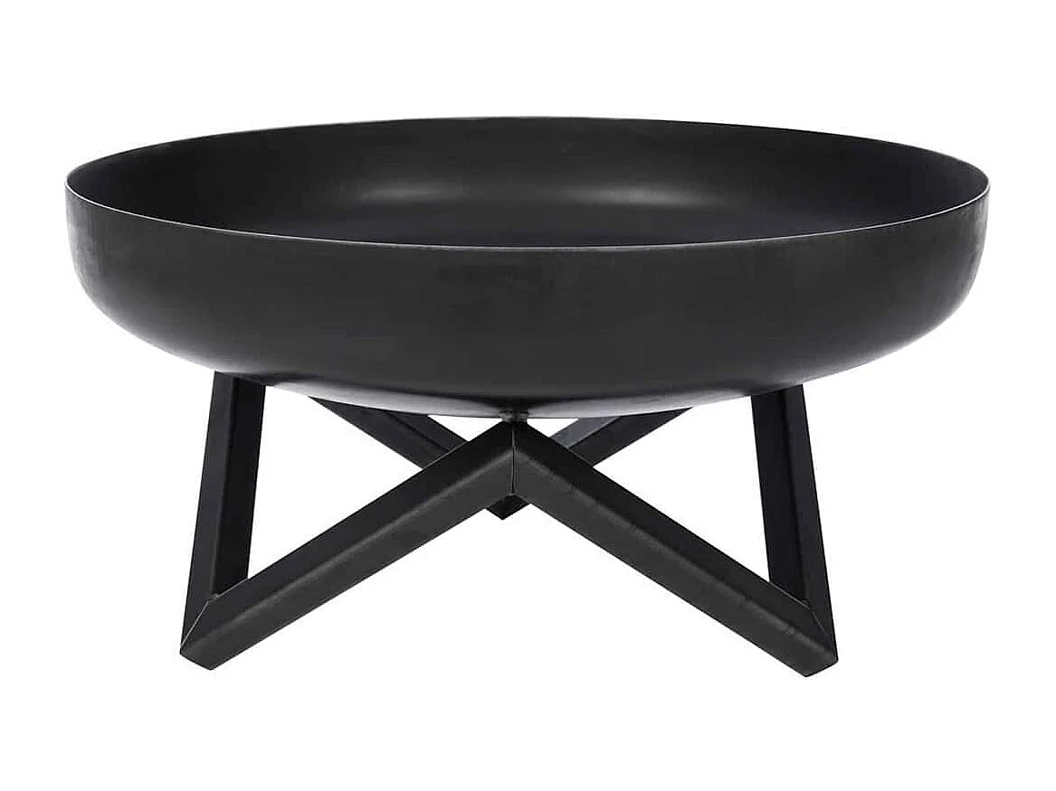 Braciere Pello Nero in Acciaio Nero