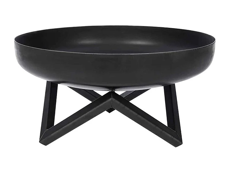 Braciere Pello Nero in Acciaio Nero