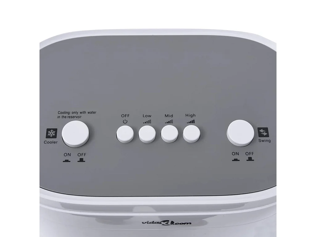 Refroidisseur d’air mobile 2 en 1 80 W