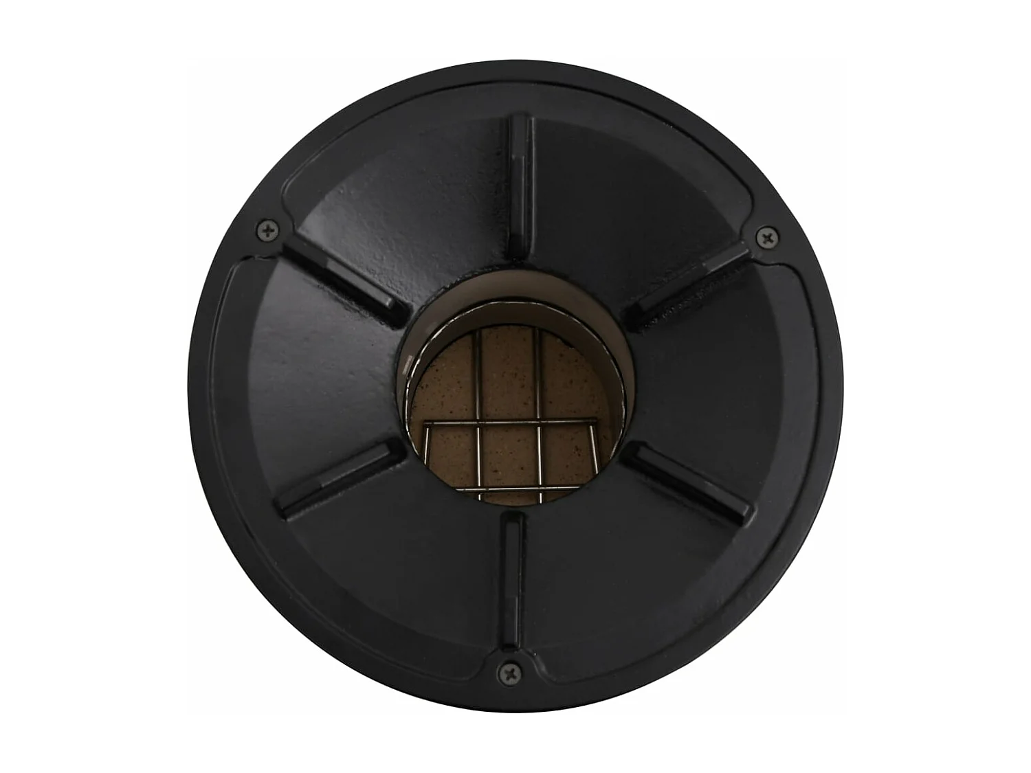 Camping-Ofen Silbern 45x25x26 cm Stahl