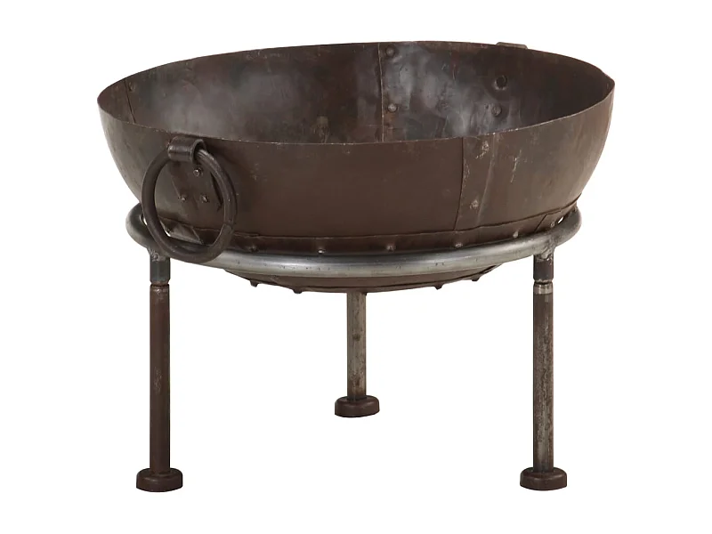 Rustikale Feuerstelle Ø 40 cm Eisen