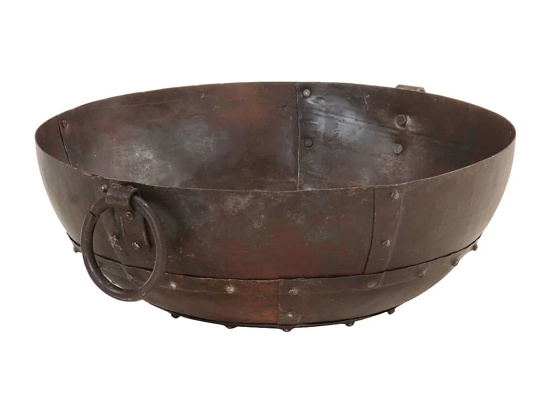 Rustikale Feuerstelle Ø 40 cm Eisen