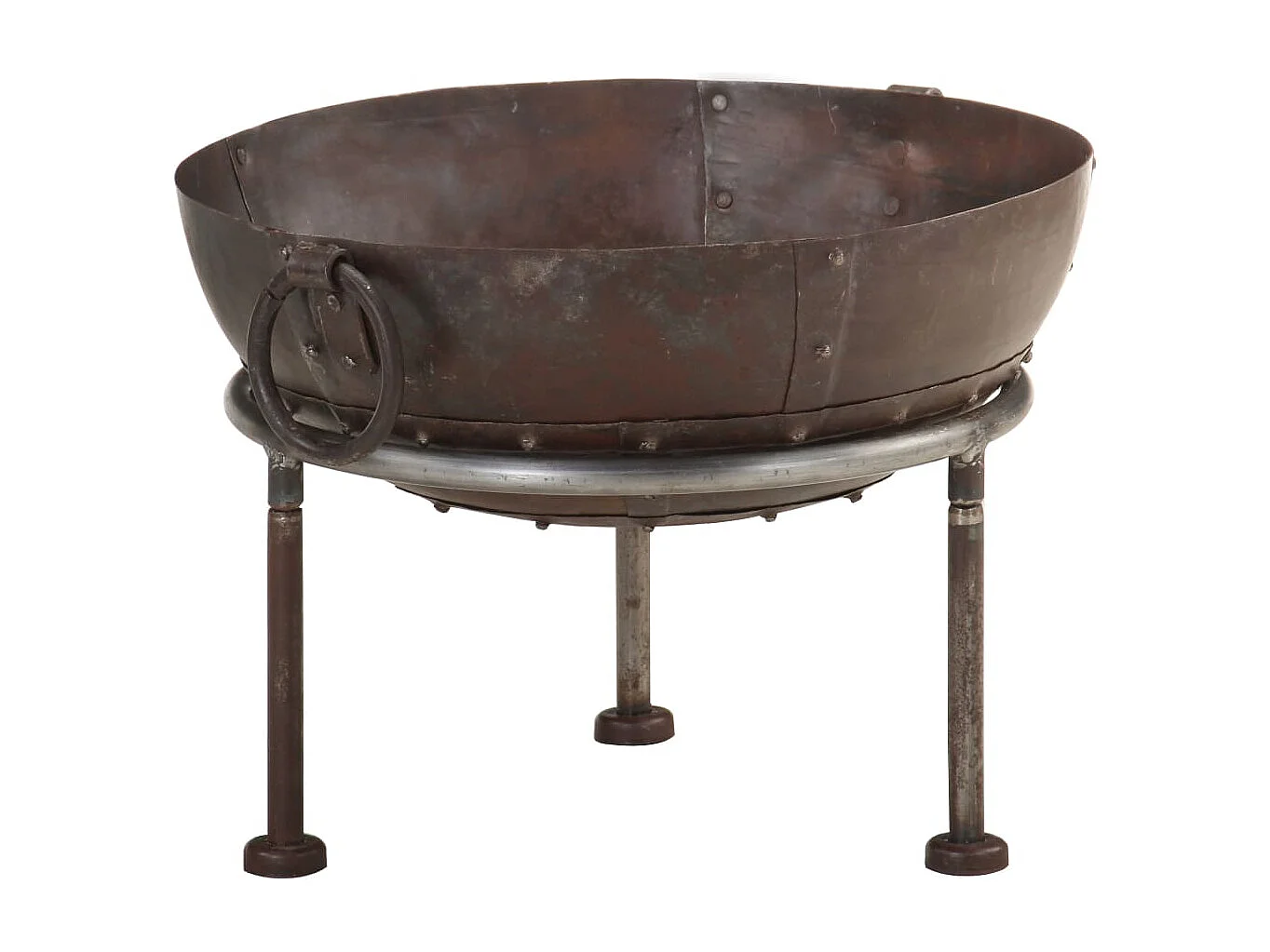 Rustikale Feuerstelle Ø 40 cm Eisen