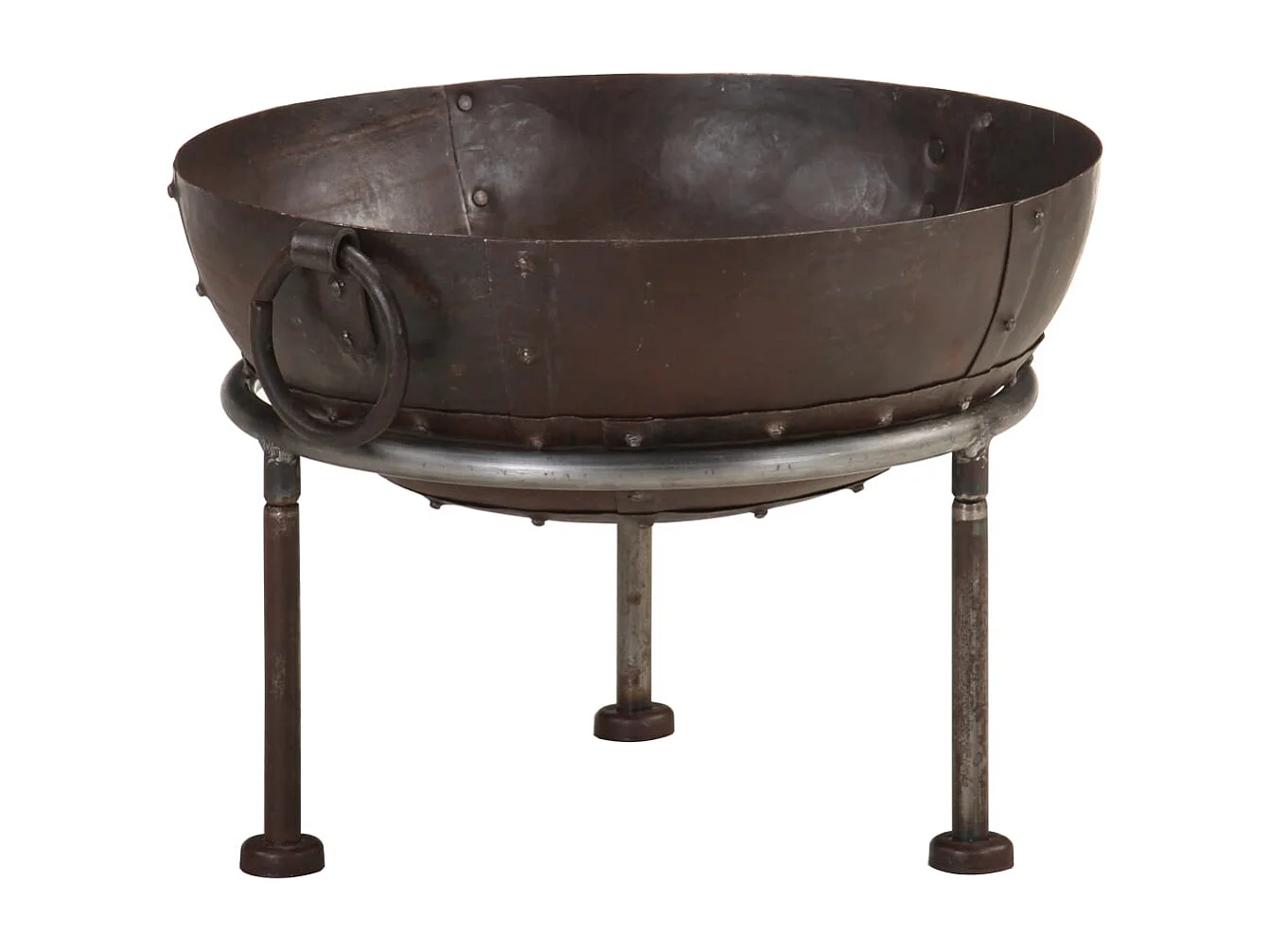 Rustikale Feuerstelle Ø 40 cm Eisen