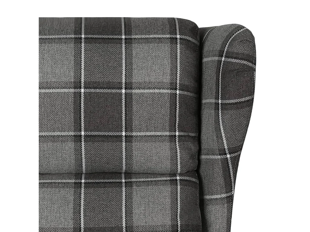 Poltrona Alzapersona Massaggiante in Tessuto Grigio