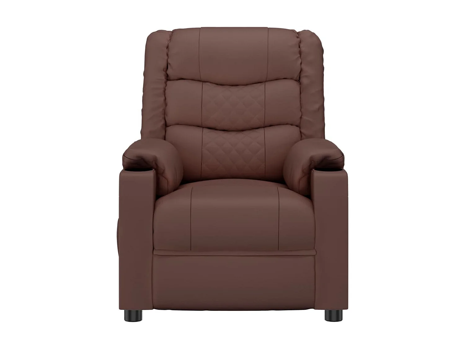 Fauteuil de massage électrique Marron Similicuir