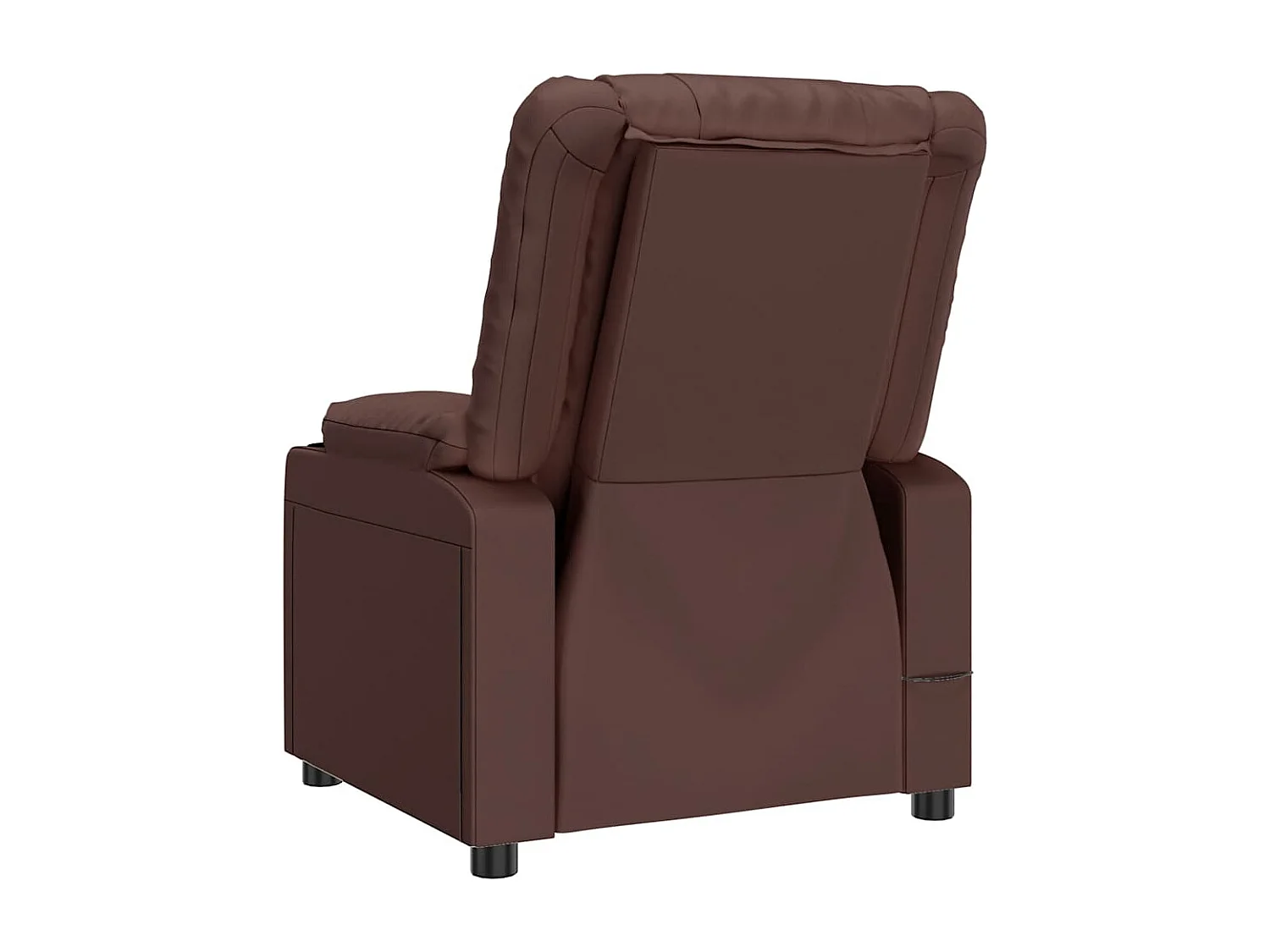 Fauteuil de massage électrique Marron Similicuir