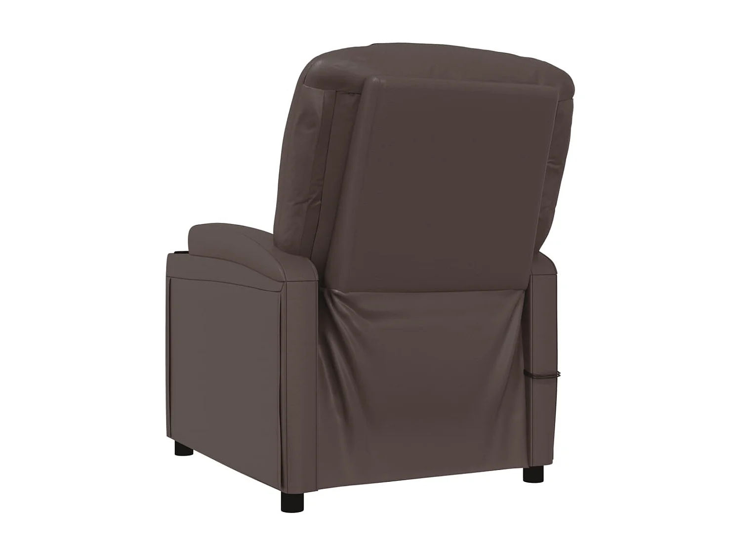 Fauteuil de massage électrique Marron Similicuir