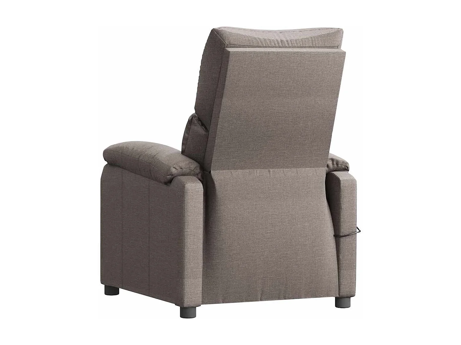 Fauteuil de massage Taupe Tissu
