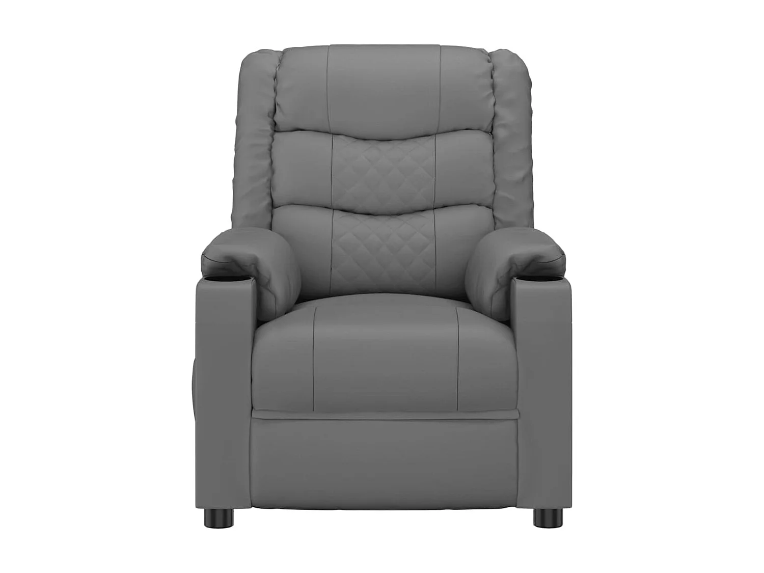 Fauteuil de massage électrique Gris Similicuir