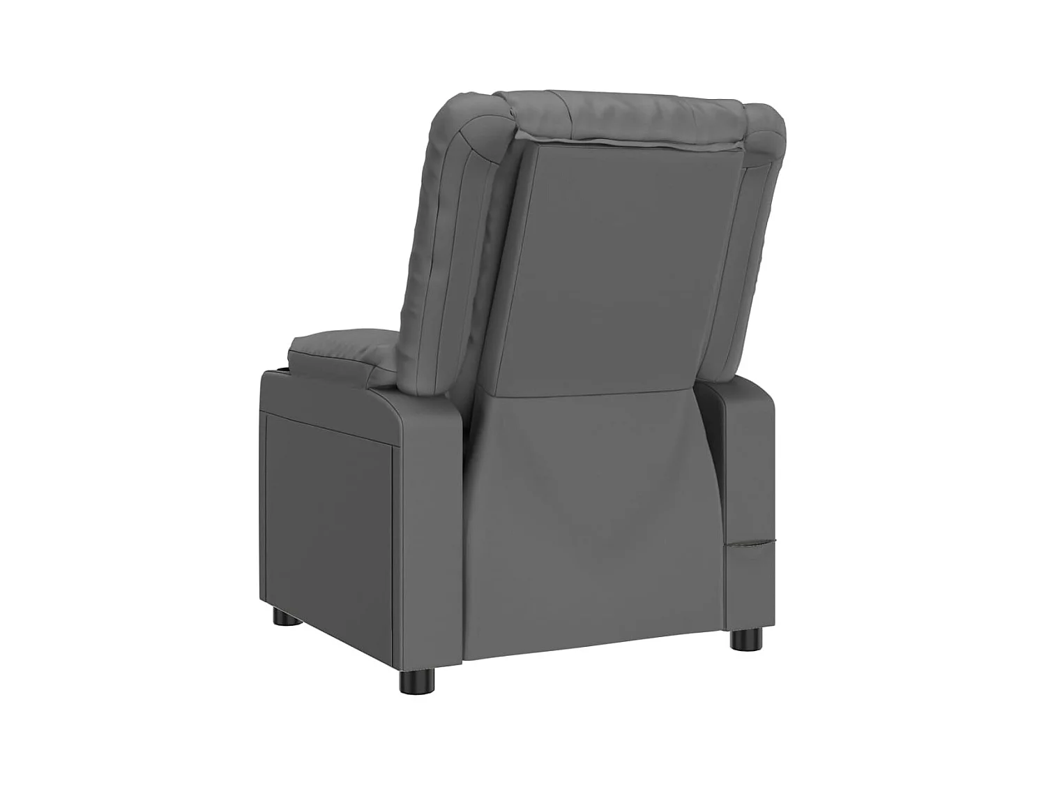 Fauteuil de massage électrique Gris Similicuir